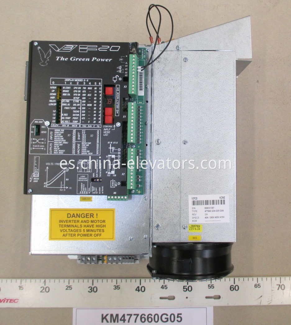 KONE Lift V3F20 Drive Module KM477660G05